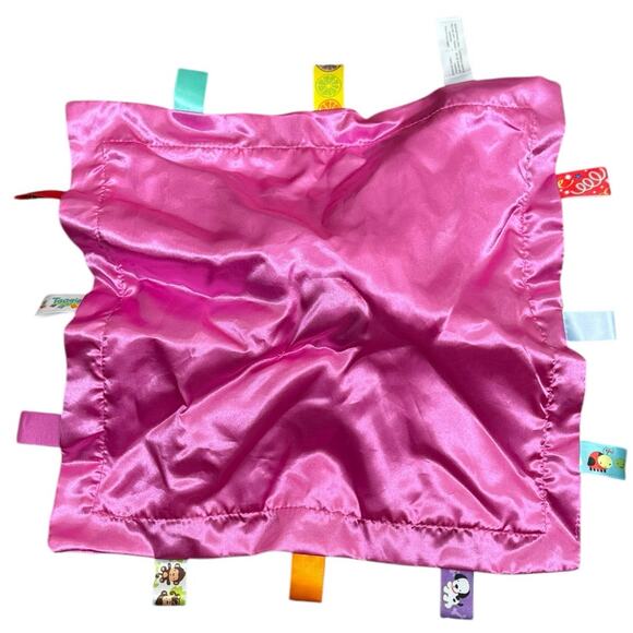 Taggies Baby Bear Lovey Plush Little Security Blanket Pink‎ Girl Bright Cute 14" - Picture 3 of 10